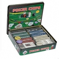 Покер набор без номинала 500 фишек, покер